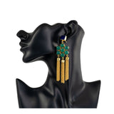 Aabha Oxidized Earrings