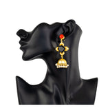 Anubha Oxidized Earrings