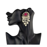 Taj Oxidized Earrings