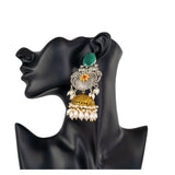 Sampurna Oxidized Earrings