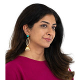 Ziba Oxidized Earrings