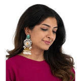 Sampurna Oxidized Earrings