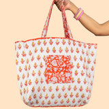 Kesari Reversible Tote Bag