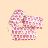 Guldasta Makeup Pouch Set