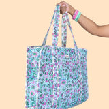 Subha Zipper Tote Bag