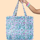 Subha Zipper Tote Bag