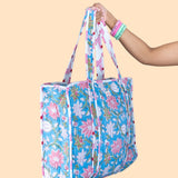 Gulshan Zipper Tote Bag