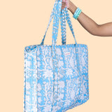 Serenity Zipper Tote Bag