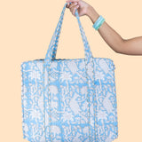 Serenity Zipper Tote Bag