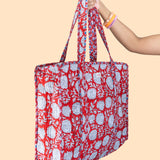 Jasmine Zipper Tote Bag