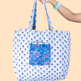 Paisley Reversible Tote Bag