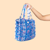 Paisley Mini Zipper Tote Bag