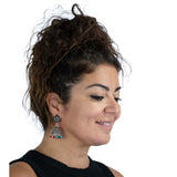 Leah Oxidized Earrings