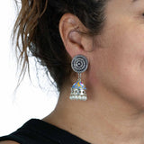 Maira Oxidized Earrings