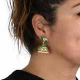 Maanvi Meenakari Earrings