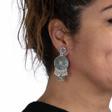 Anika Oxidized Earrings