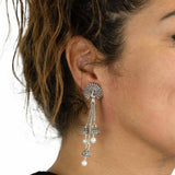 Maya Oxidized Earrings