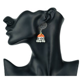 Maira Oxidized Earrings