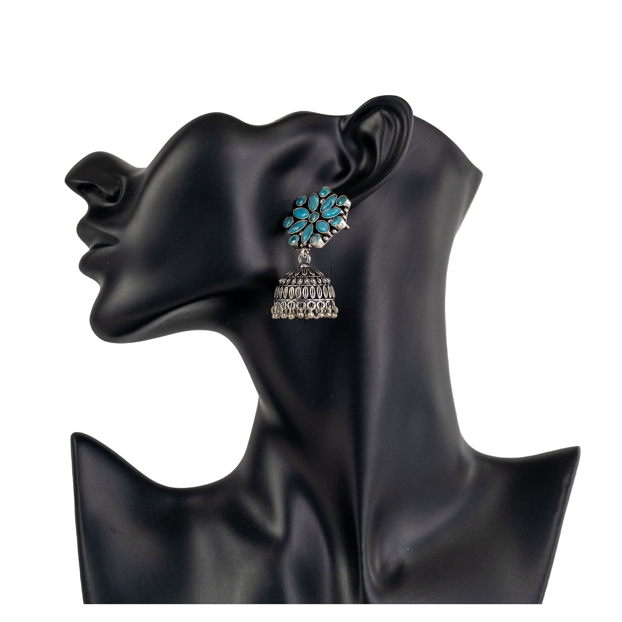 Aashvi Oxidized Earrings