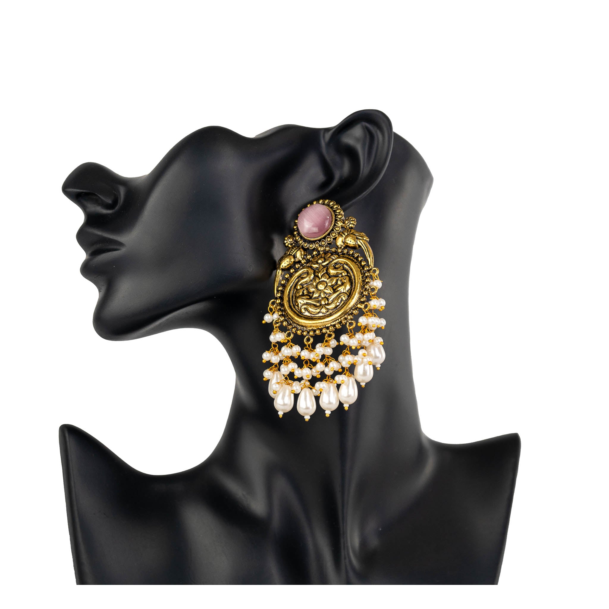 Shiva Oxidized Earrings