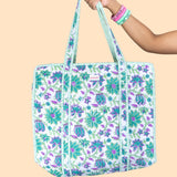 Basant Zipper Tote Bag