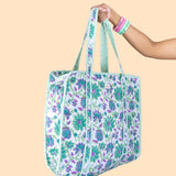 Basant Zipper Tote Bag