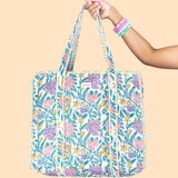 Sheetal Zipper Tote Bag