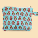 Bharatpur Bloom Wristlet Pouch