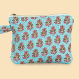 Bharatpur Bloom Wristlet Pouch