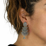Kavya Oxidized Earrings