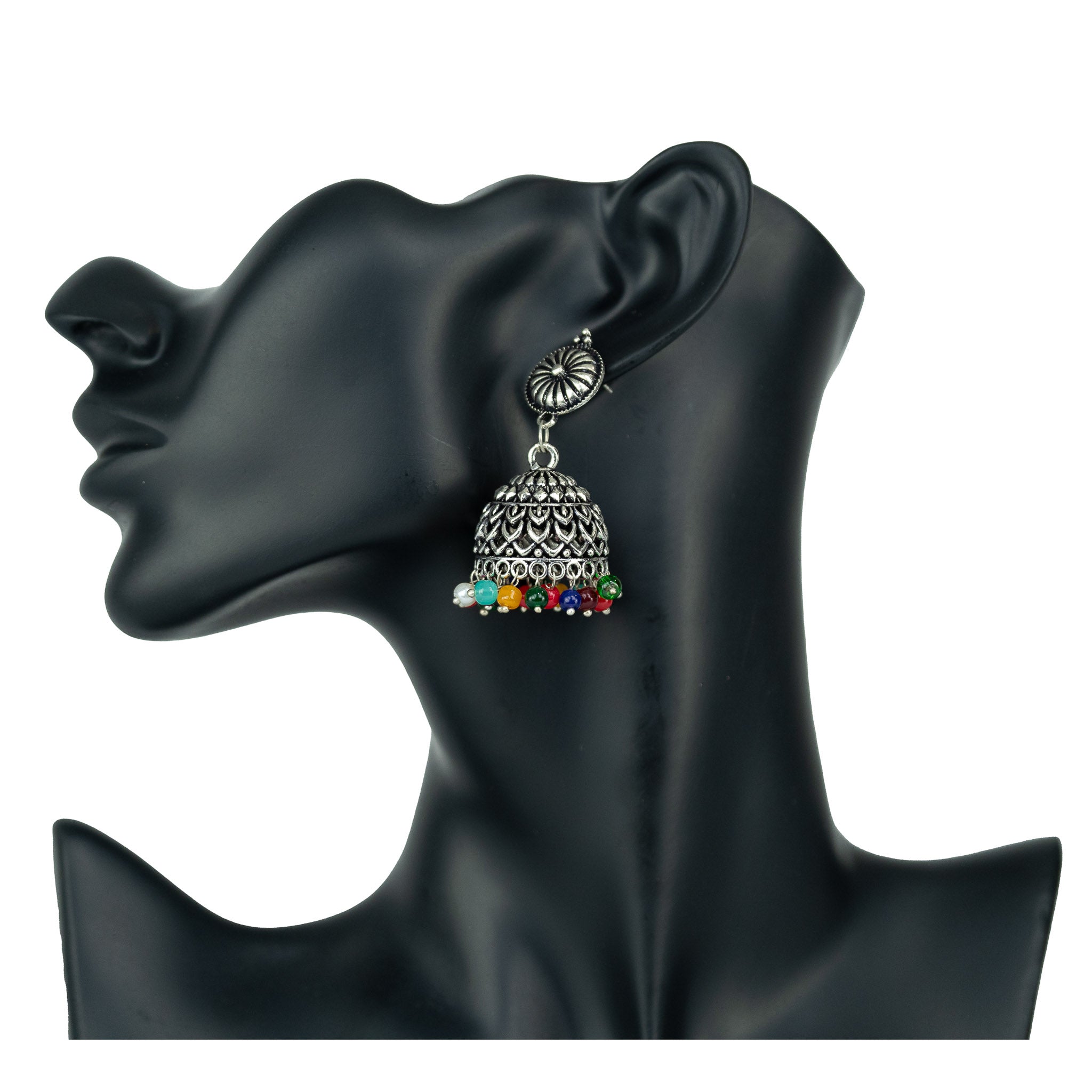Leah Oxidized Earrings
