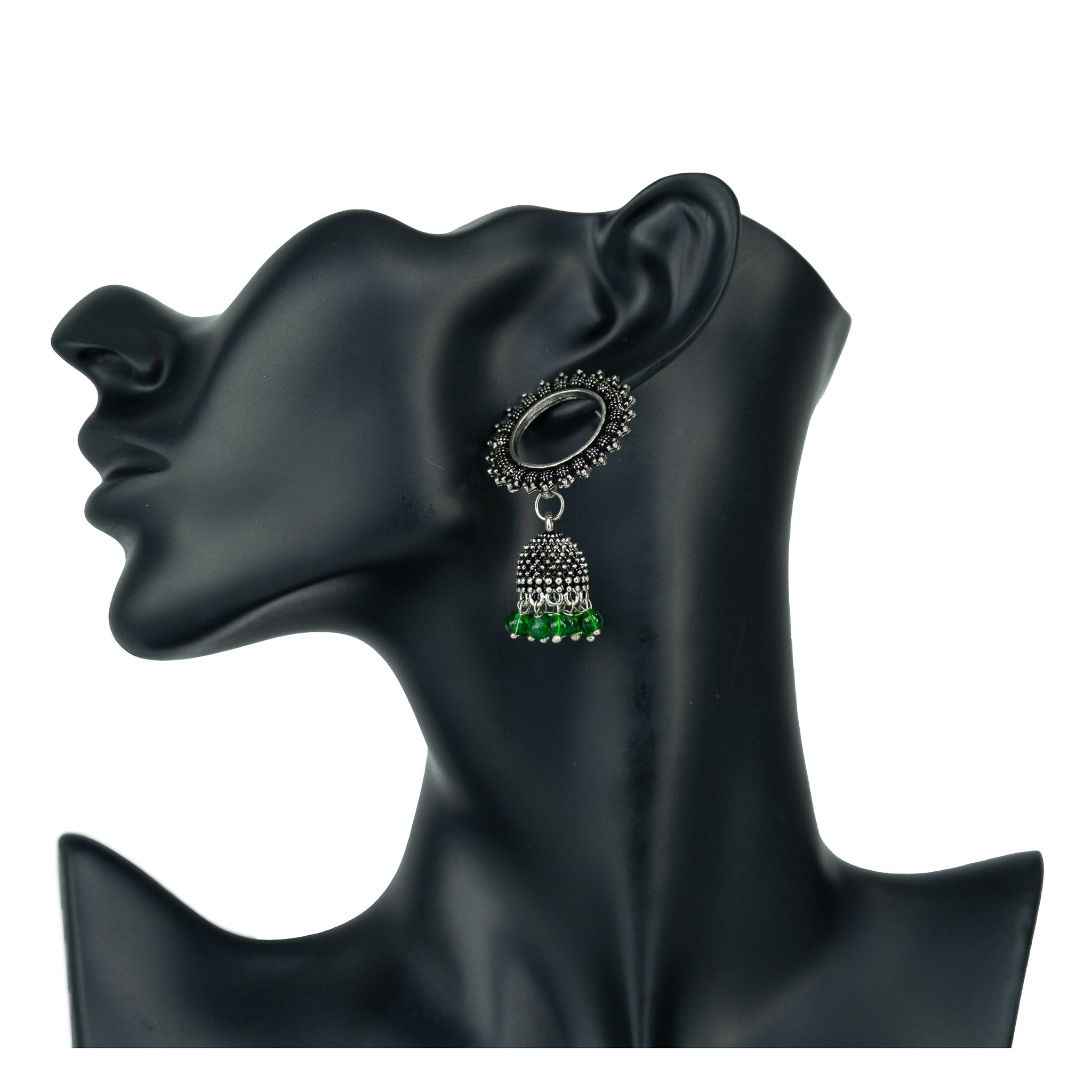 Pihu Oxidized Earrings