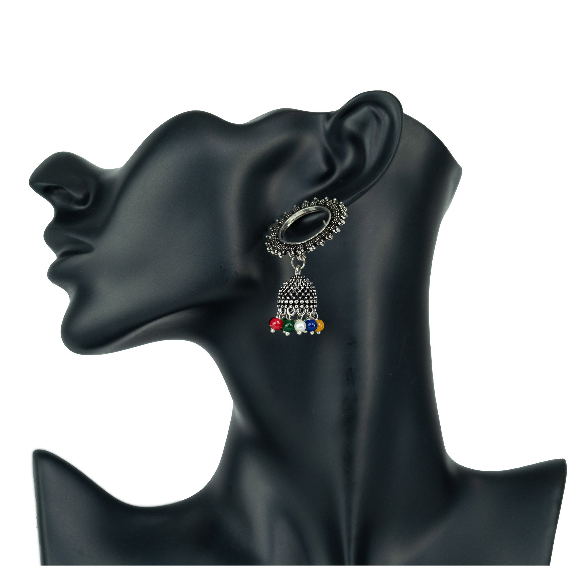 Pihu Oxidized Earrings