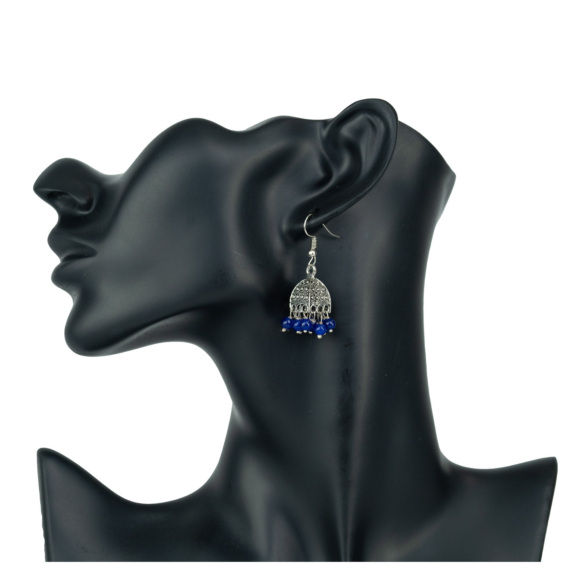 Misha Oxidized Earrings