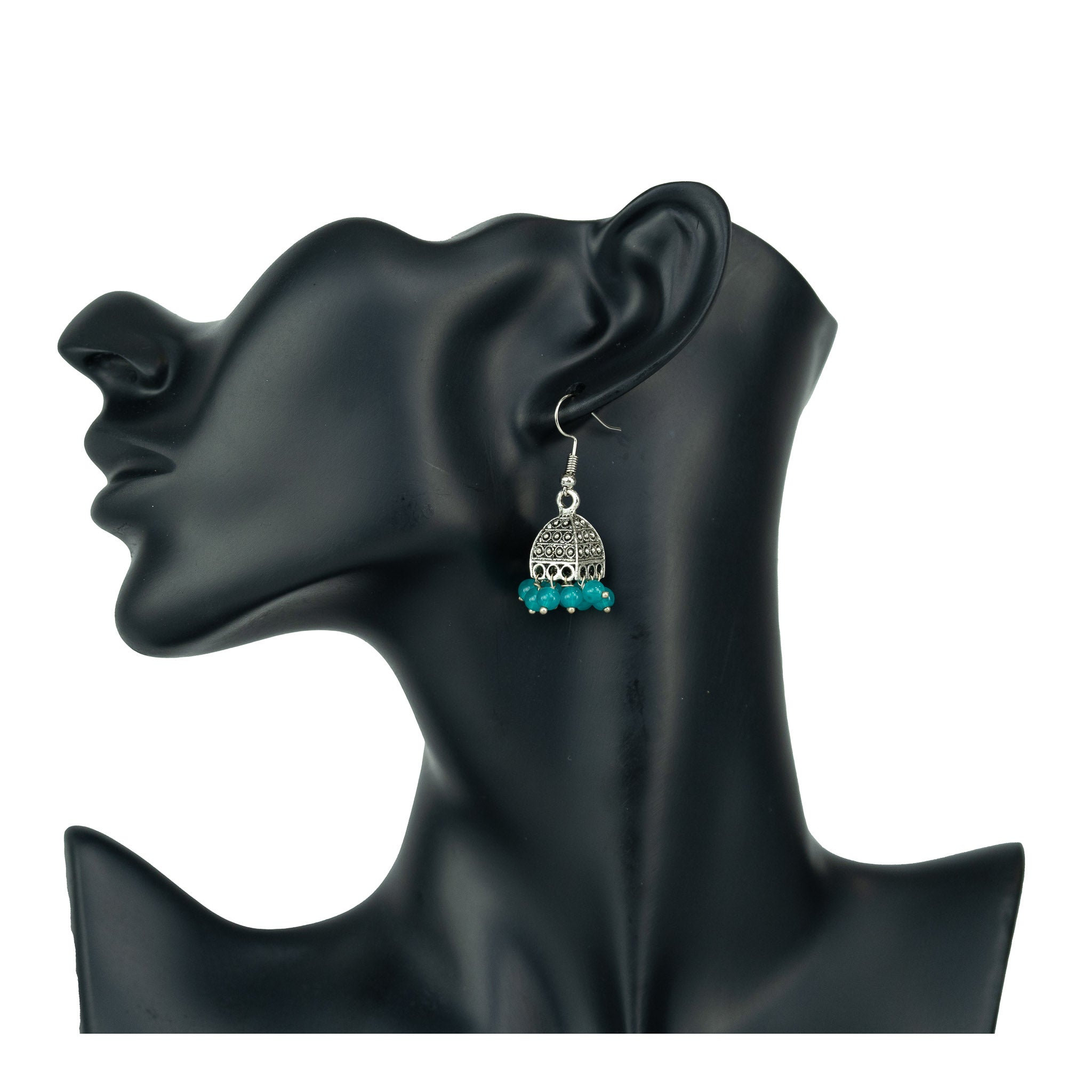 Misha Oxidized Earrings
