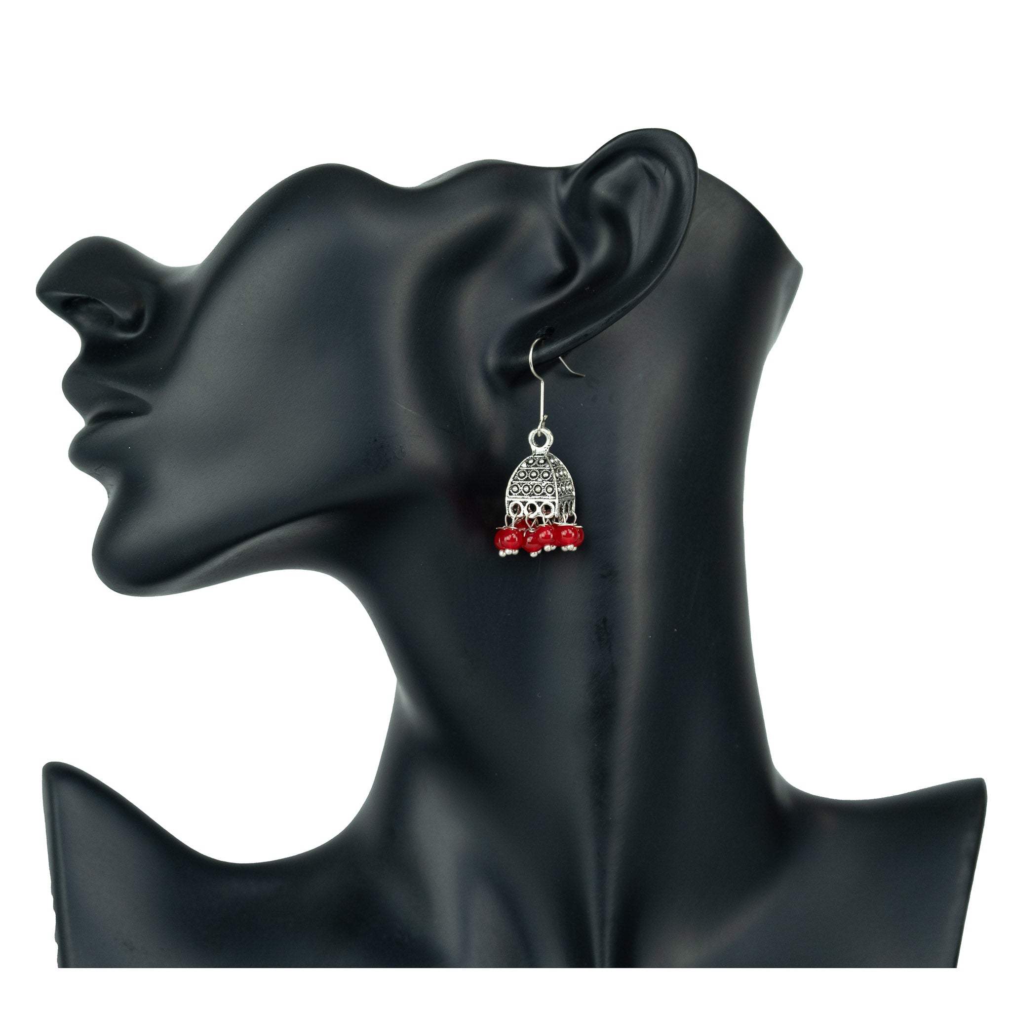 Misha Oxidized Earrings