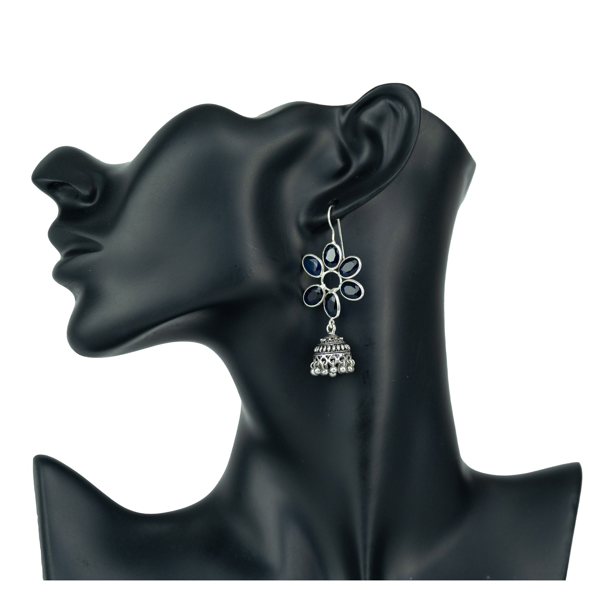 Ishani Oxidized Earrings