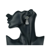 Diya Oxidized Earrings