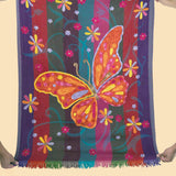 Butterfly Ballet Woolen Scarf